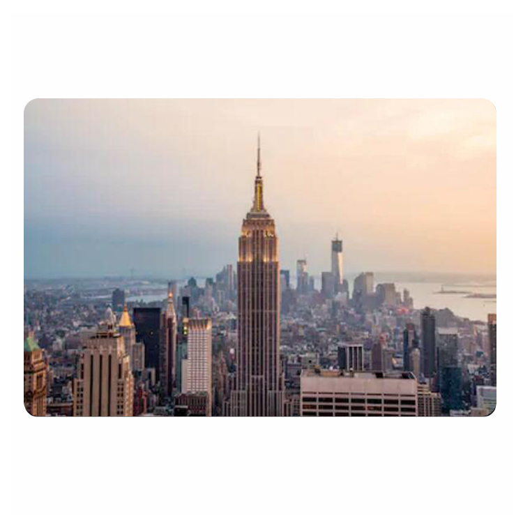 Home Textiles New York - Modern New York City gün batımında