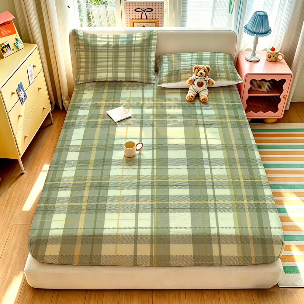 Bed Sheet Microfiber - 90G 3 Parçalı Yatak Örtüsü Seti