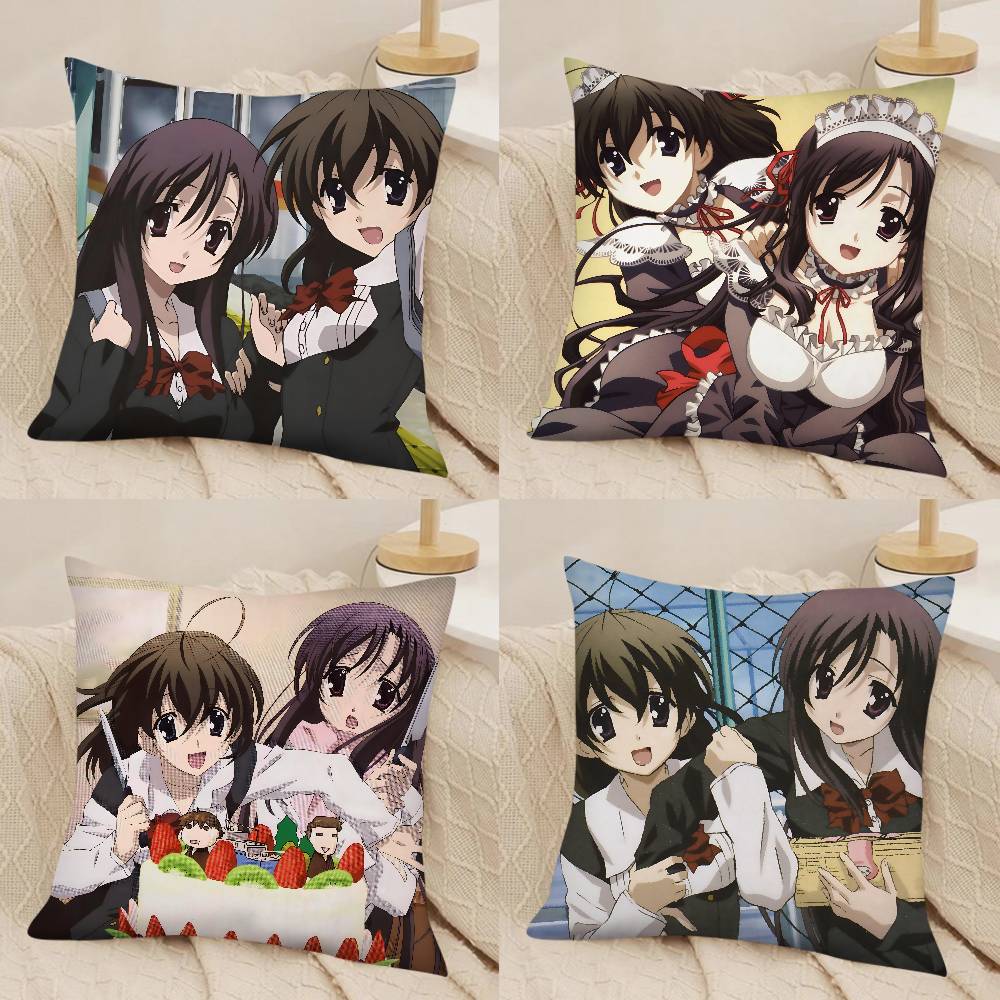 Home Fashion Textiles - Anime S-School Days Katsura Kotonoha Yastık