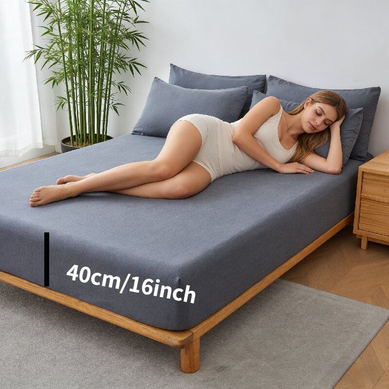 Bed Sheet Microfiber - Yazlık Bambu Elyaf Soğutucu Çarşaf Yumuşak