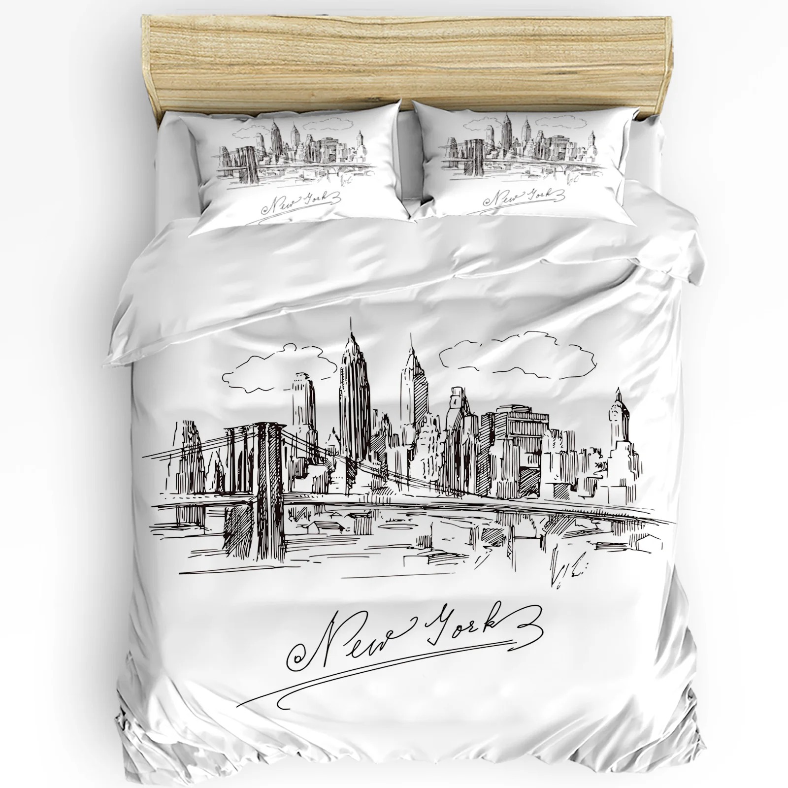New York Sketch City Nevresim  - Home Textiles New York incelemesi ve fiyatı