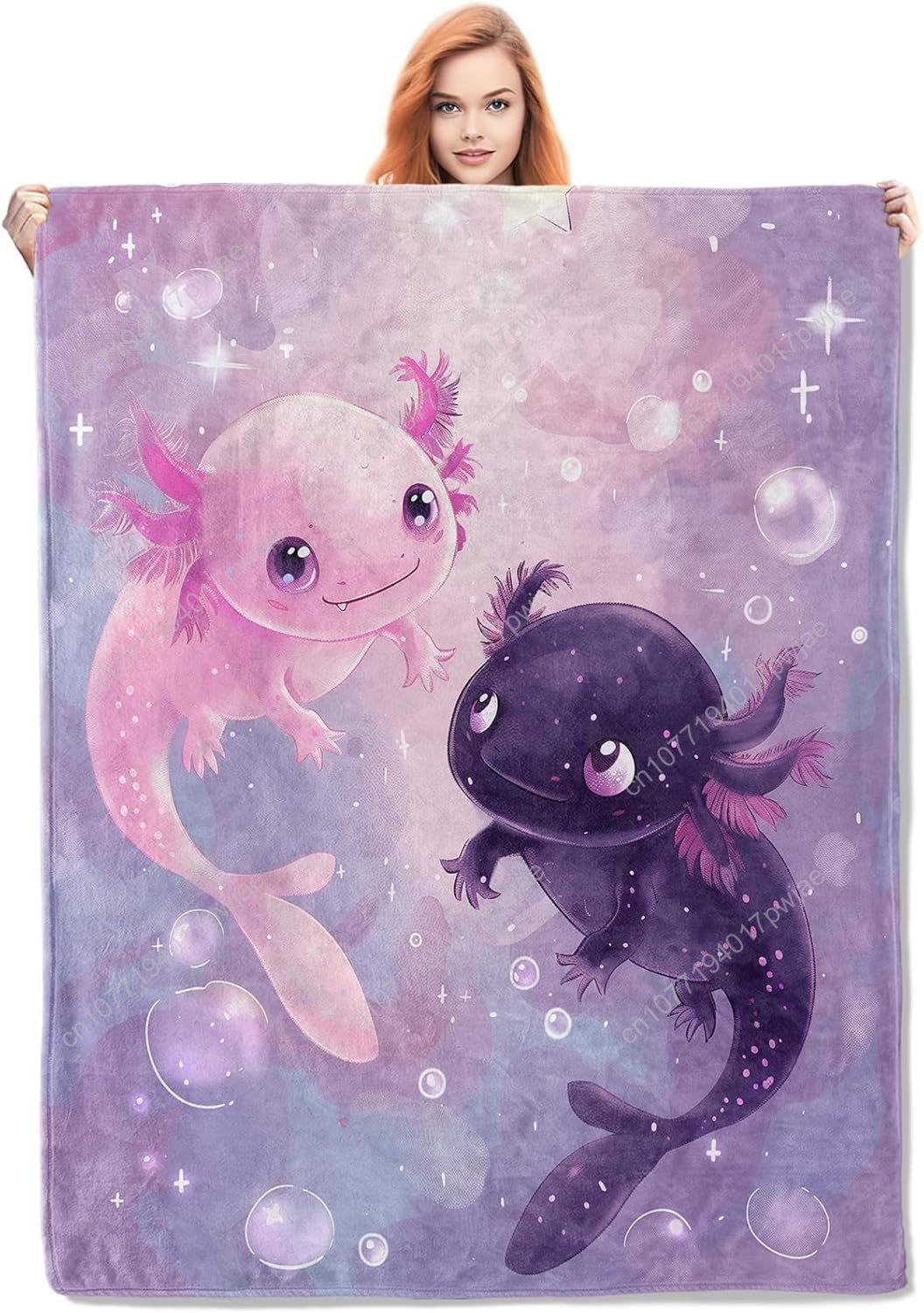 Axolotl Battaniyesi Sevimli Ax - Home Textile incelemesi ve fiyatı