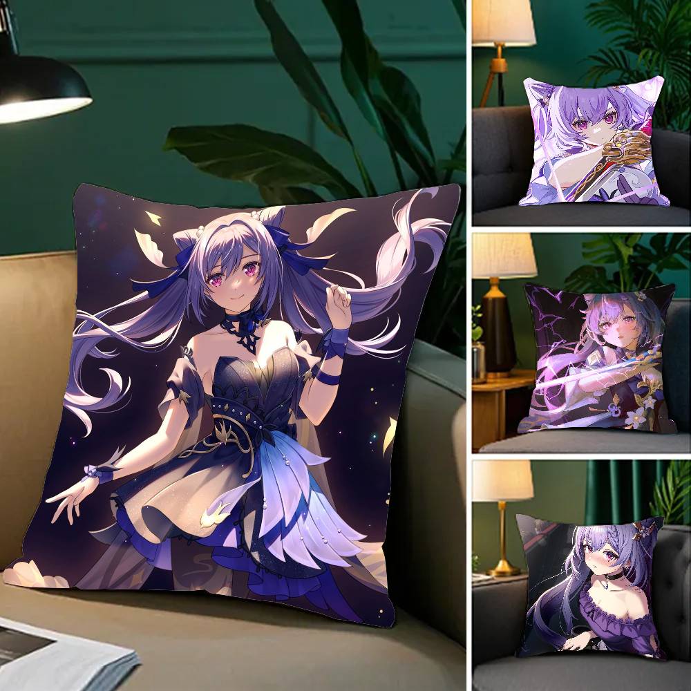Keqing Anime Oyunu Genshin Imp - Home Fashion Textiles incelemesi ve fiyatı