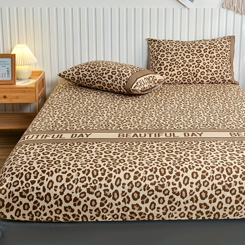 Vintage Leopar Baskılı Çarşaf  - Bed Sheet Microfiber incelemesi ve fiyatı