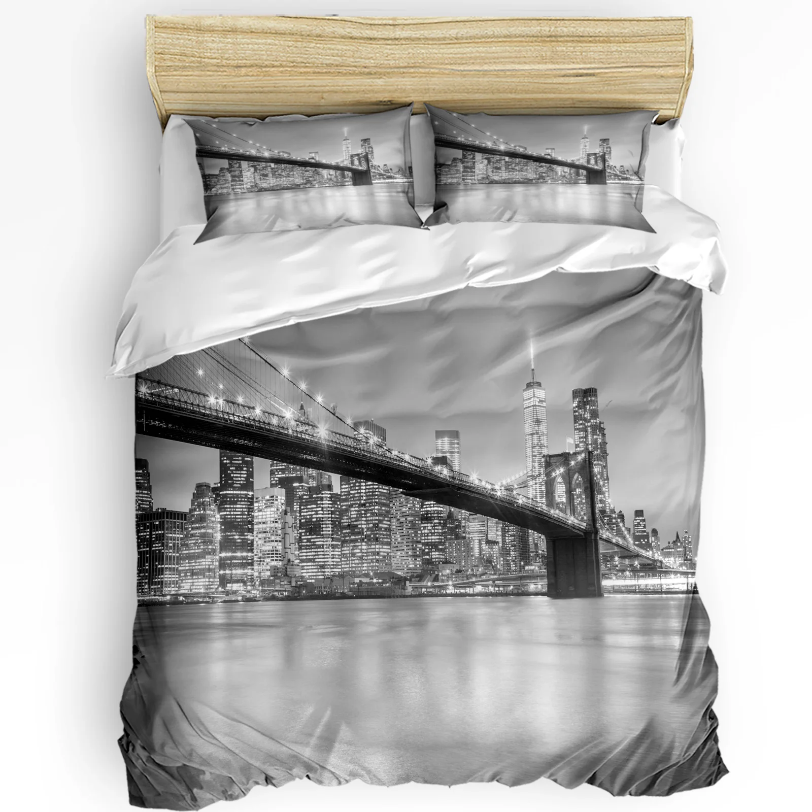 3 Parça Nevresim Takımı Gri Ne - Home Textiles New York incelemesi ve fiyatı